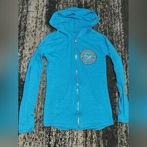 Blue Zip-Up Jacket